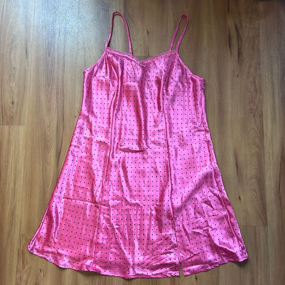 Apt. 9 Pink‎ Chemise with Spaghetti Straps